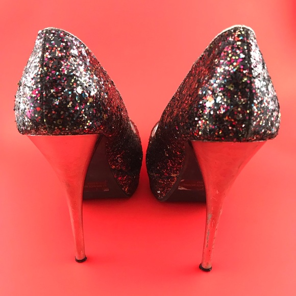 Charlotte Russe Sequins Heels - Picture 4 of 8